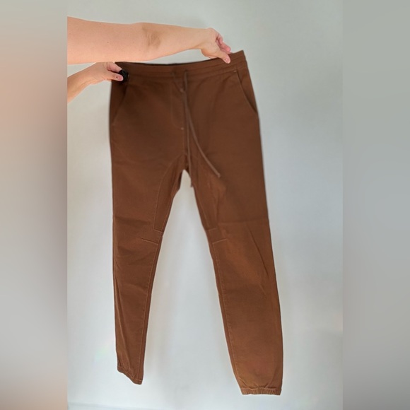 Man New Orange PACSUN joggers size L - Picture 6 of 10